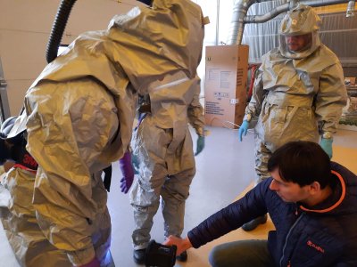 BIOHAZARD TÝM ZZS JČK SE ŠKOLIL V SÚJCHBO, V.V.I.